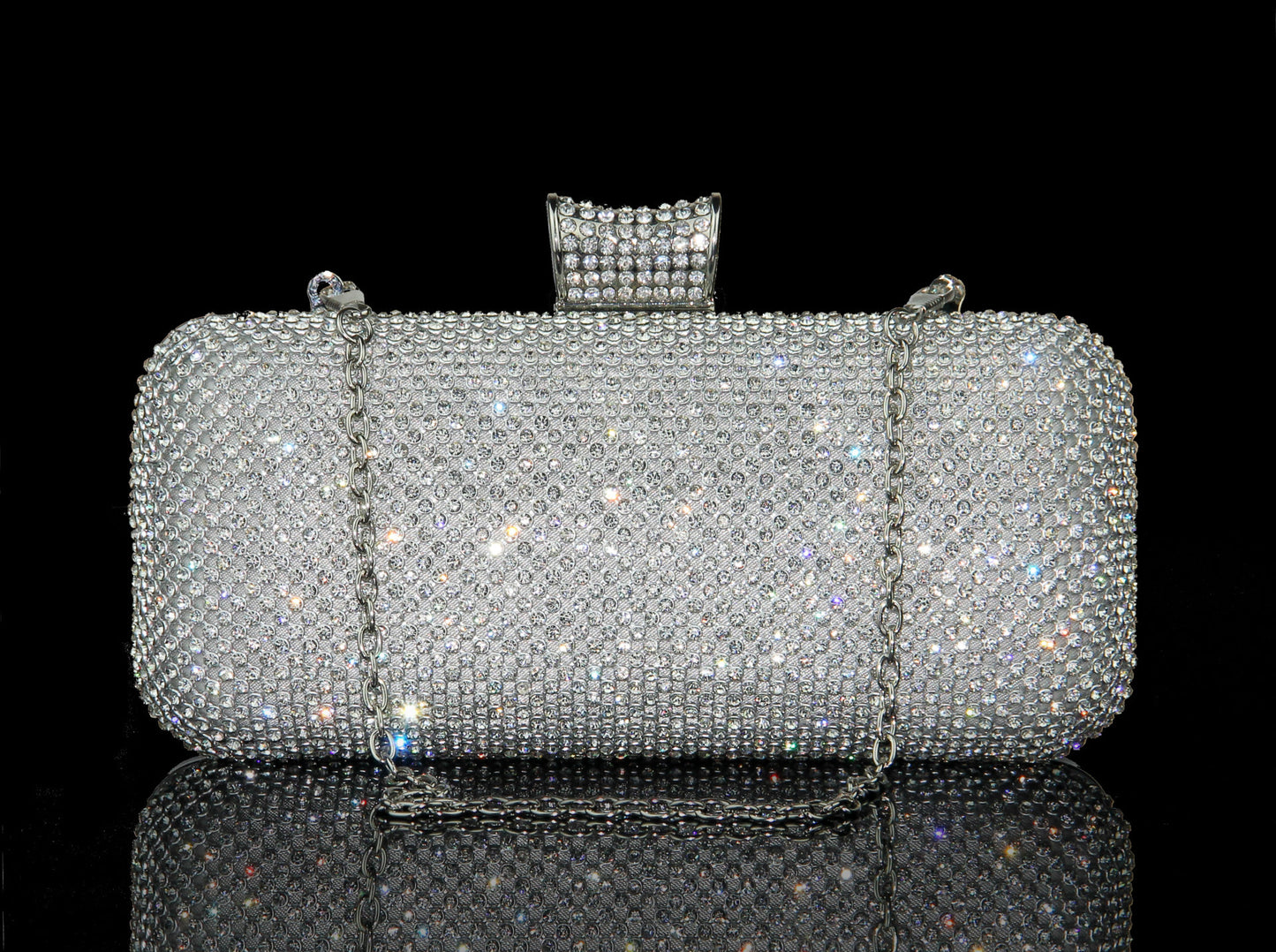 Women's Rhinestone Banquet Dinner Bridal Nightclub Crystal Evening Bags