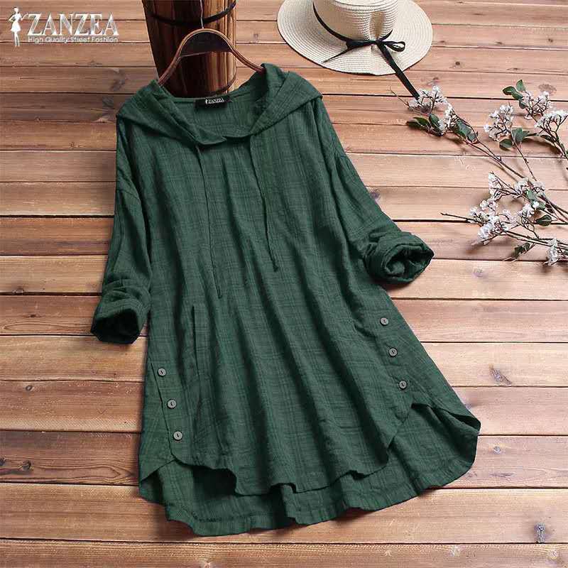Women's Plaid Long Sleeve Mid-length Solid Color Blouses