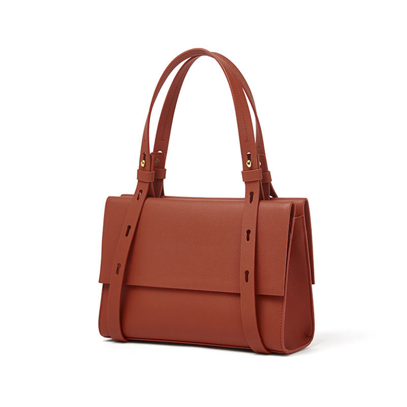 Women's Wedding Large Capacity Cowhide Leather Design Handbags