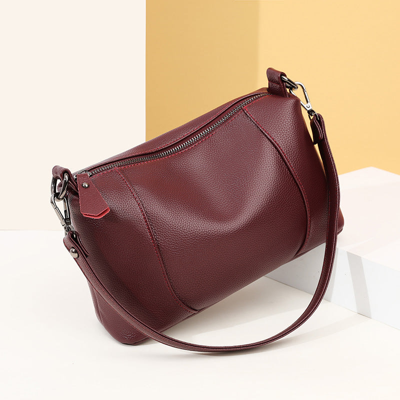 Women's Mother Underarm Large Capacity Texture Soft Crossbody Bags