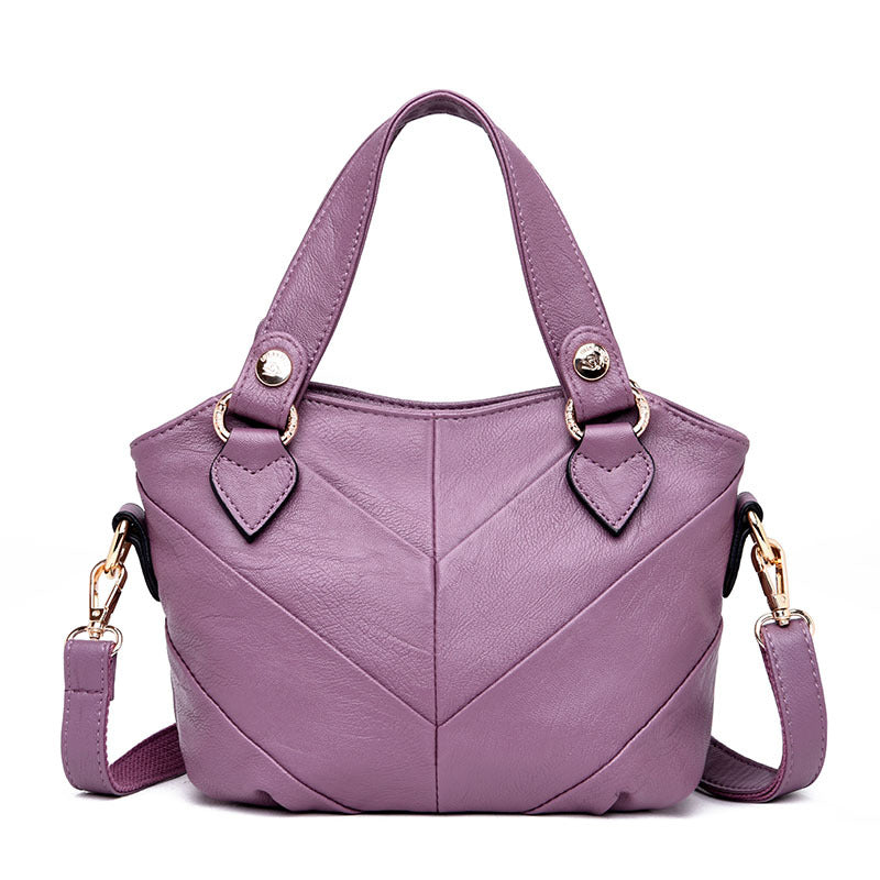 Women's Versatile Fashion Mom Soft Leather Bags