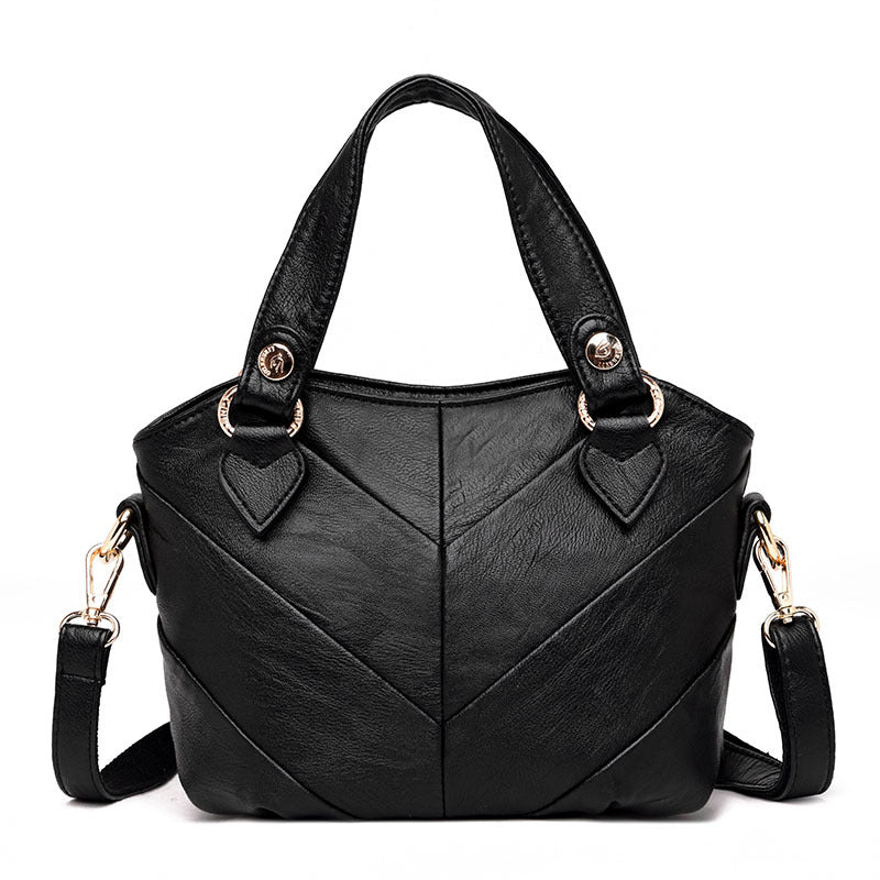Women's Versatile Fashion Mom Soft Leather Bags
