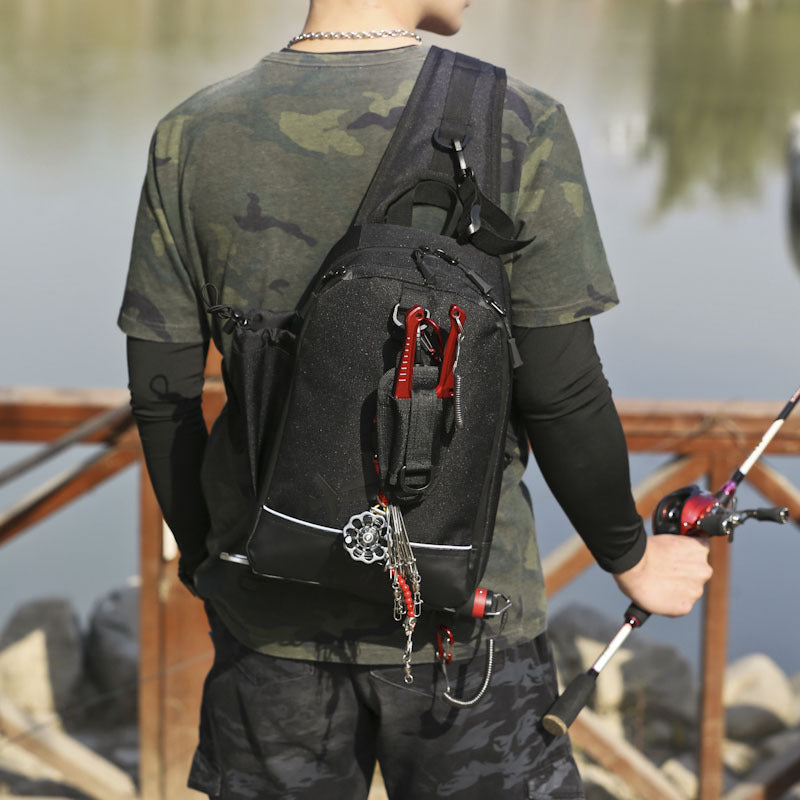 Casual Men's Lure Fishing Large Capacity Sports Backpacks
