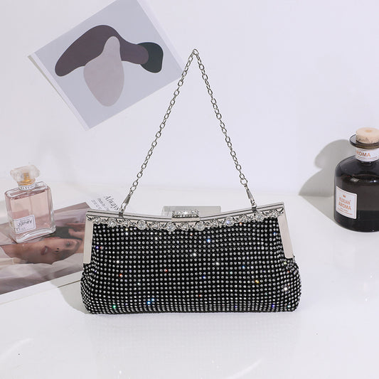 Women's Rhinestone Clutch Fashion Personality Dress Garment Evening Bags