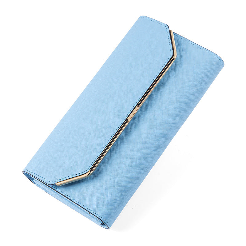 Women's Long Mobile Fashion Simple Clutch Female Ladies Wallets