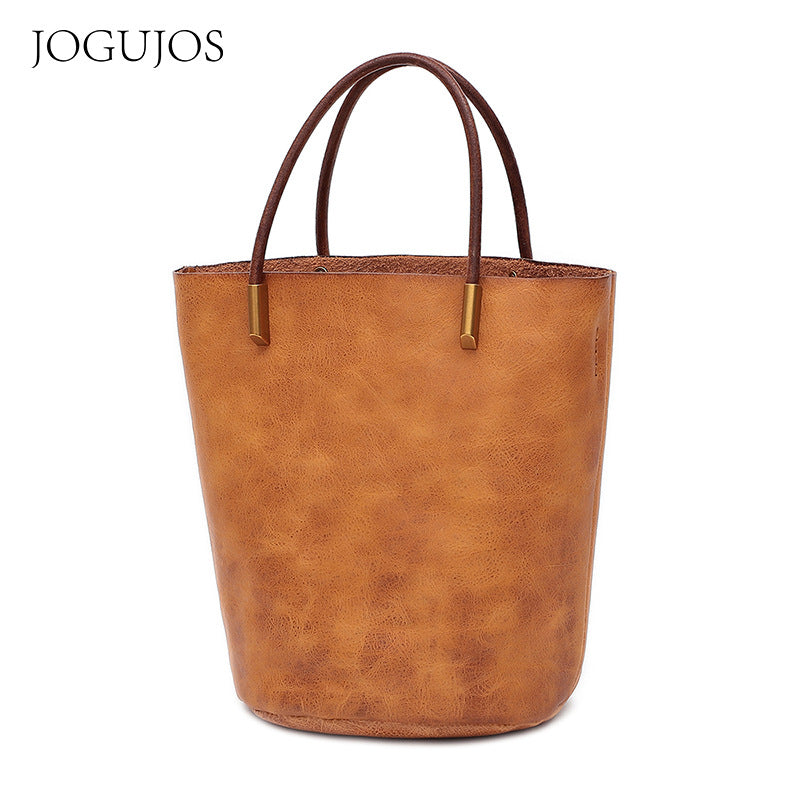 Women's Retro Large Capacity Totes Portable Female Shoulder Bags