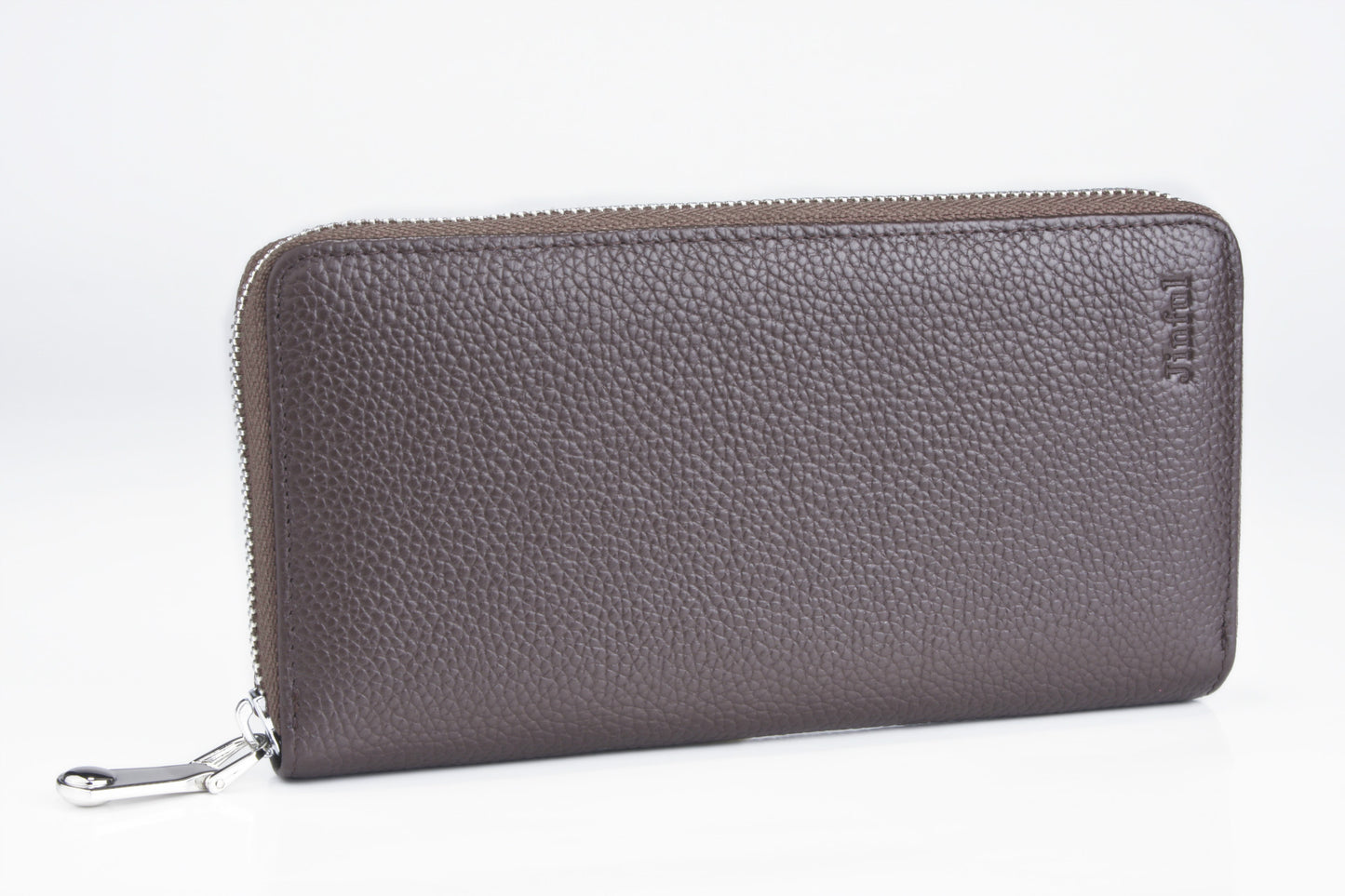 Men's First Layer Cowhide Leather Zipper Men's Handbags