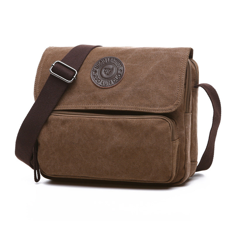 Women's & Men's & Single For Tourists Solid Color Men's Messenger Bags