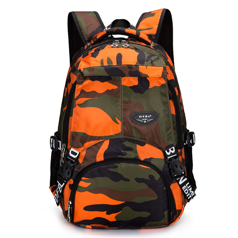 Men's Waterproof Fashion Trend Campus Primary Junior Backpacks