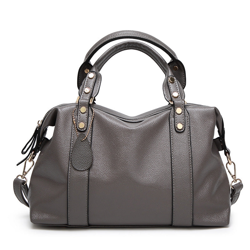 Women's Trendy Fashion Boston Portable Pillow Handbags