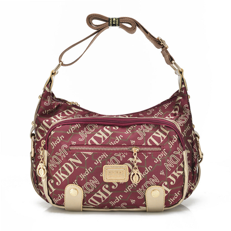 Women's South Korean Silk Oxford Cloth Shoulder Bags