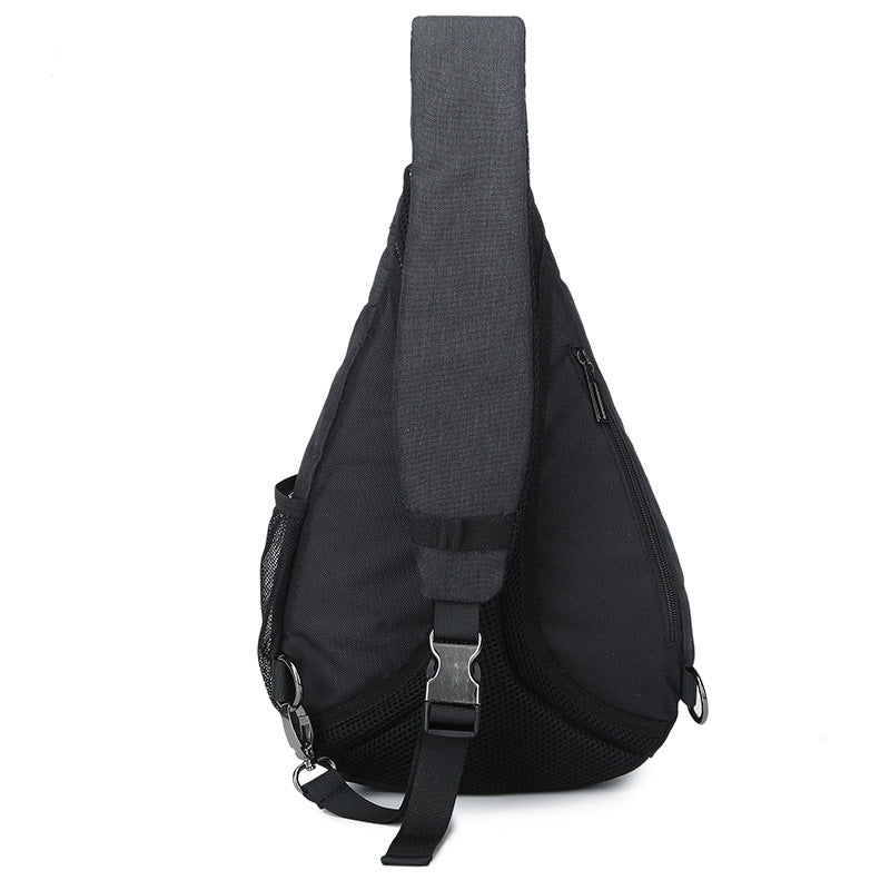 Men's Oxford Cloth Trendy Drop-shaped Large Men's Chest Bags