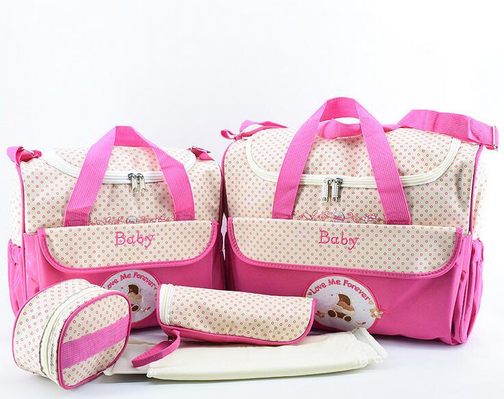 Women's Bear Pattern Mummy Mother Clutch Maternity Bags