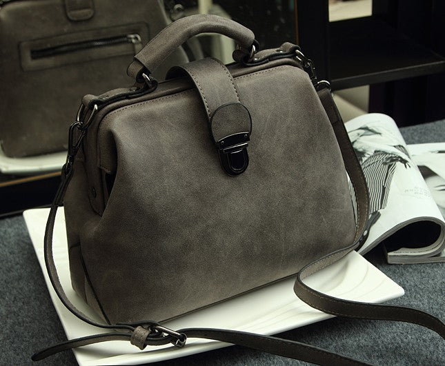 Women's Summer Rhombus Retro Doctor Fashion Trend Shoulder Bags