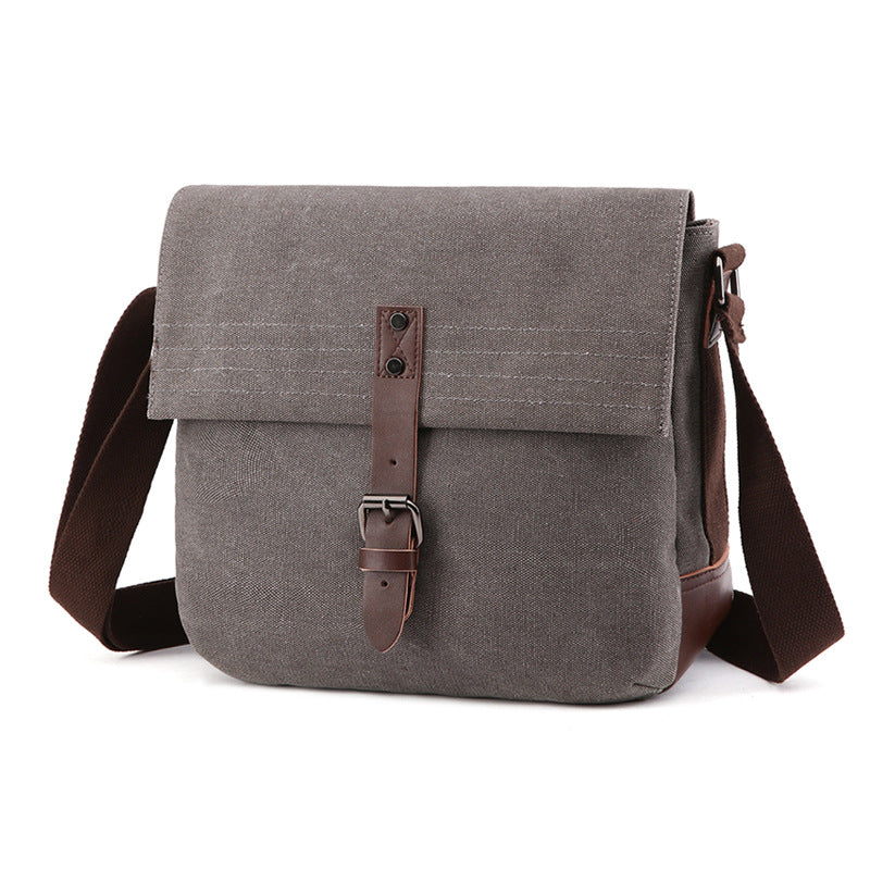 Comfortable Durable Versatile Canvas Street Unisex Men's Shoulder Bags