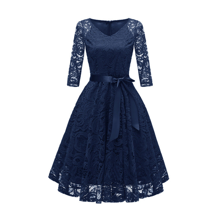 Women's First-hand Spring Lace Sexy Slim Dress Dresses