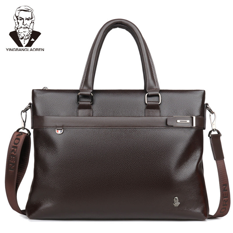 For The Elderly Trend Single Official Men's Handbags