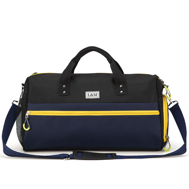 Women's & Men's Dry Wet Separation Yoga Large Capacity Korean Travel Bags