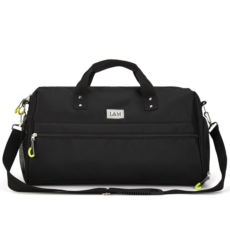 Women's & Men's Dry Wet Separation Yoga Large Capacity Korean Travel Bags