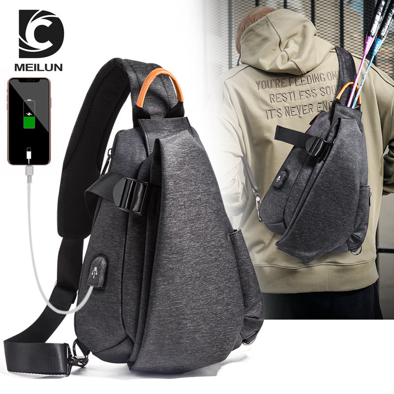 Elegant Pretty Men's Fashion Multifunctional Korean Shoulder Bags