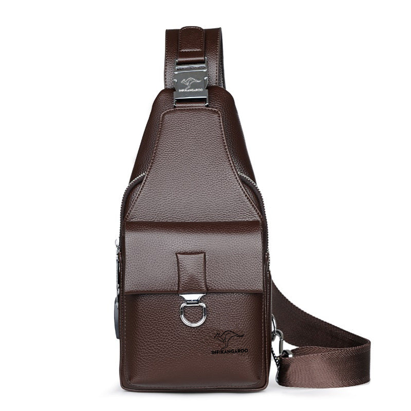 Men's Creative New Graceful Soft Leather Bags