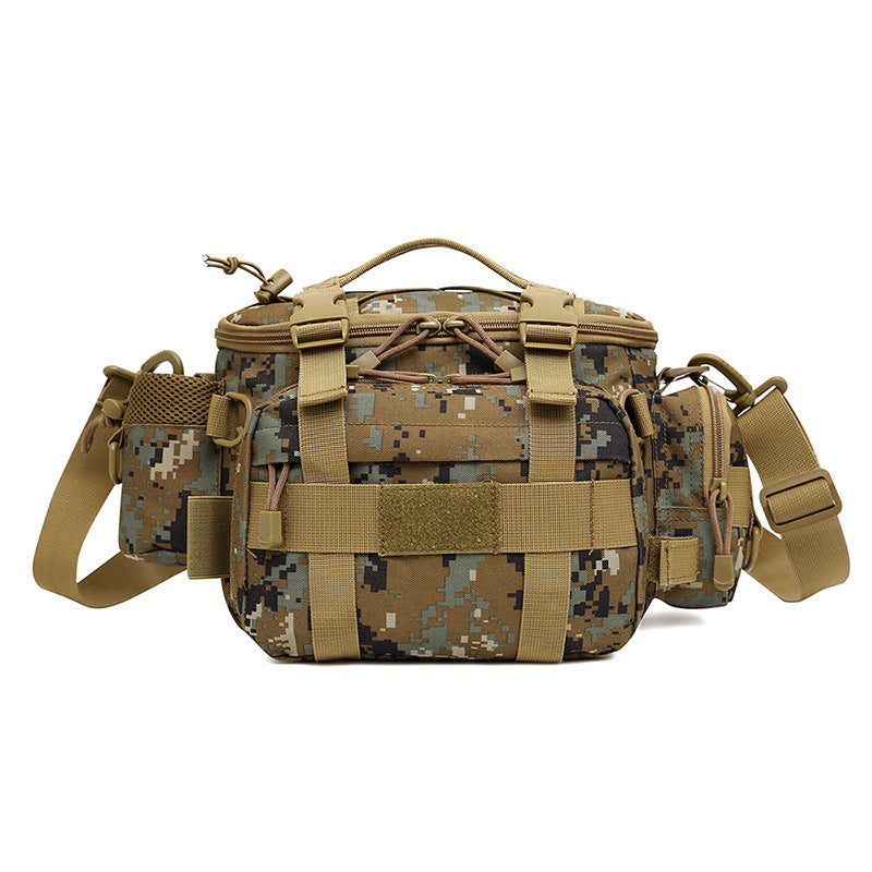Attractive Charming Riding Locomotive Lure Fishing Mountaineering Backpacks