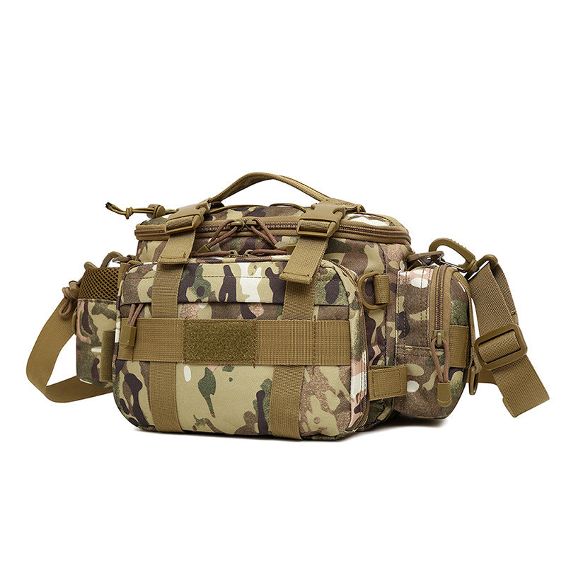 Attractive Charming Riding Locomotive Lure Fishing Mountaineering Backpacks