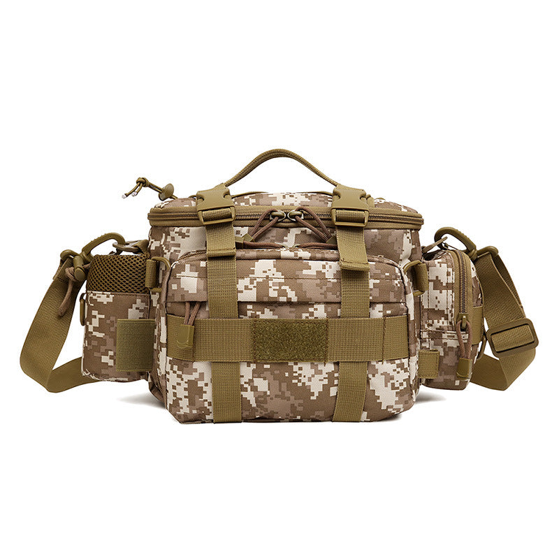 Attractive Charming Riding Locomotive Lure Fishing Mountaineering Backpacks