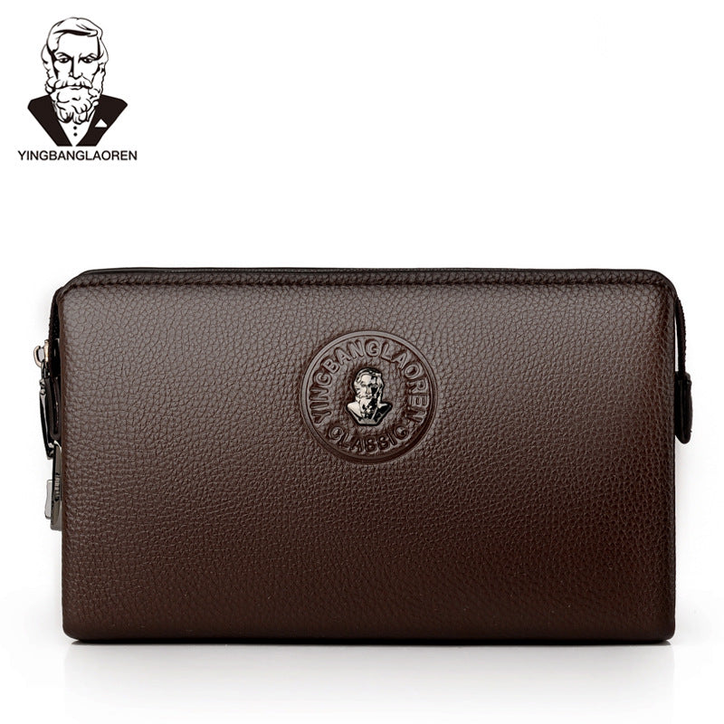 Men's Elderly Password Large Capacity Business Clutch Men's Handbags