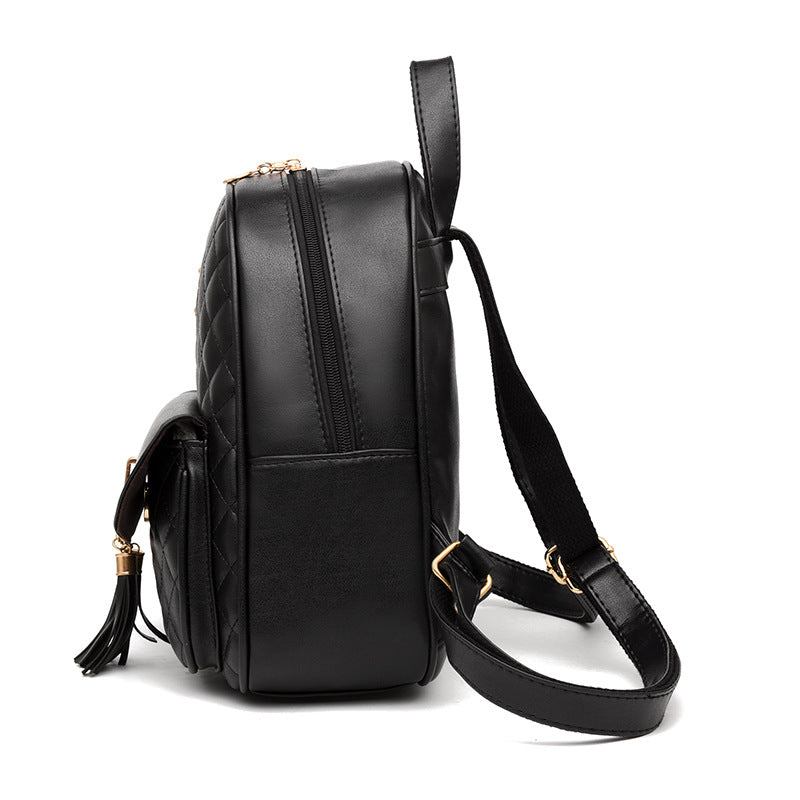 Women's Popular Beautiful Trendy Fashion Rhombus Backpacks