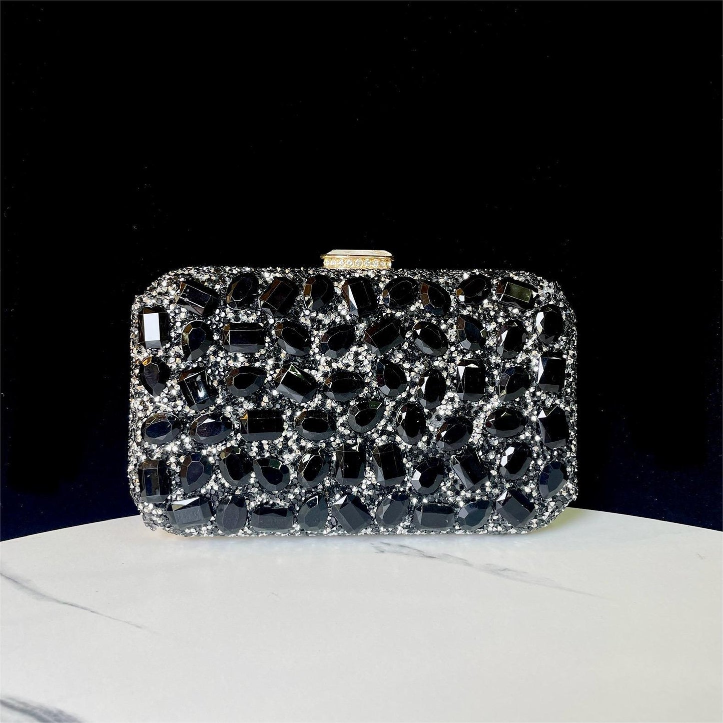 Women's Shiny Diamond Clutch Dinner Wedding Banquet Evening Bags
