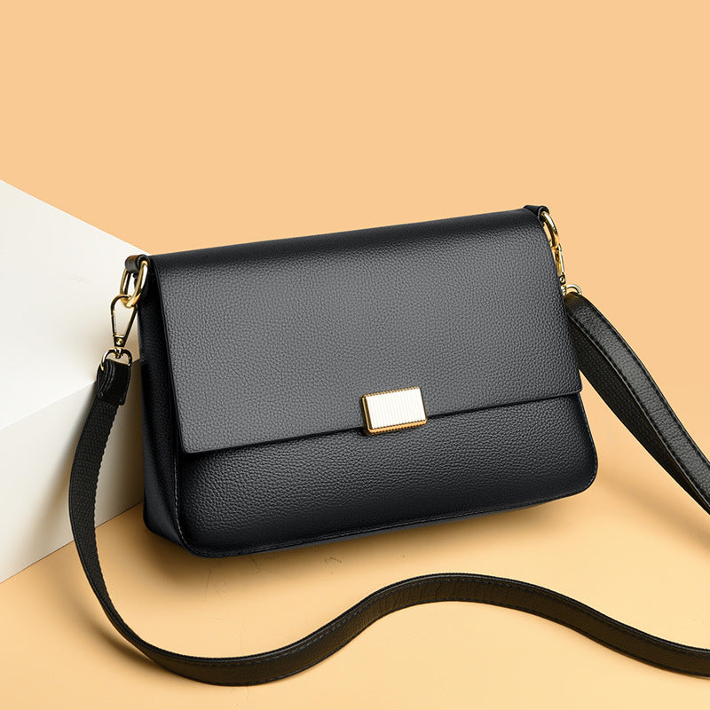 Women's Underarm Fashion Korean Style Retro Soft Shoulder Bags