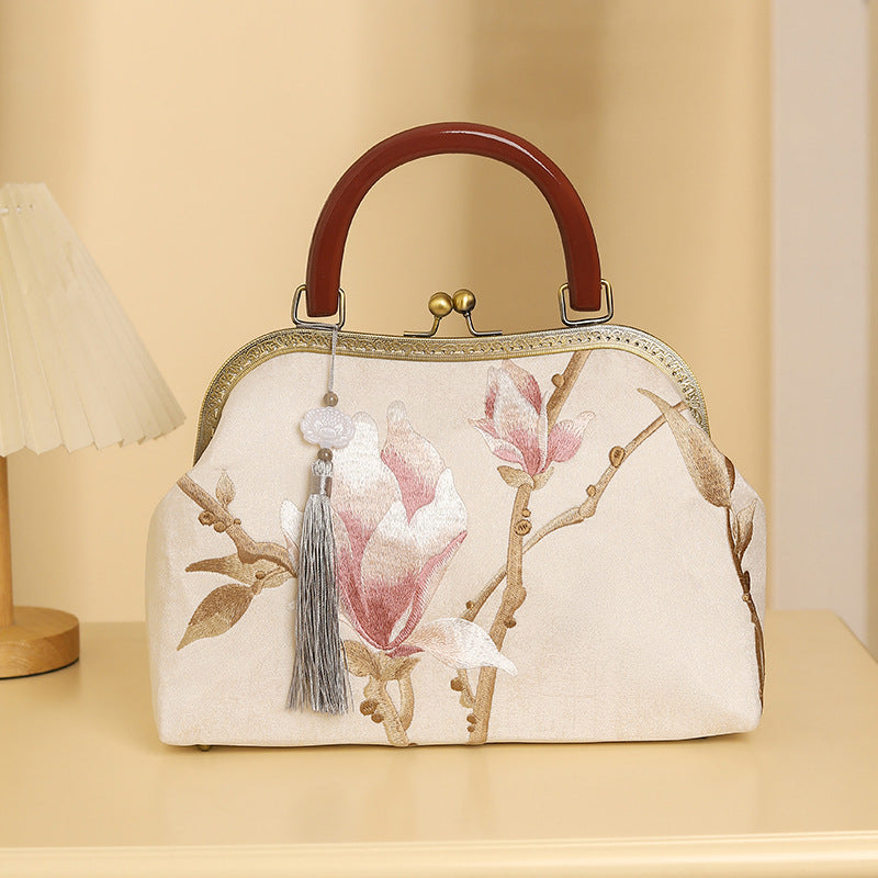 Embroidered Ancient Style Cheongsam Banquet Embroidery Handbags