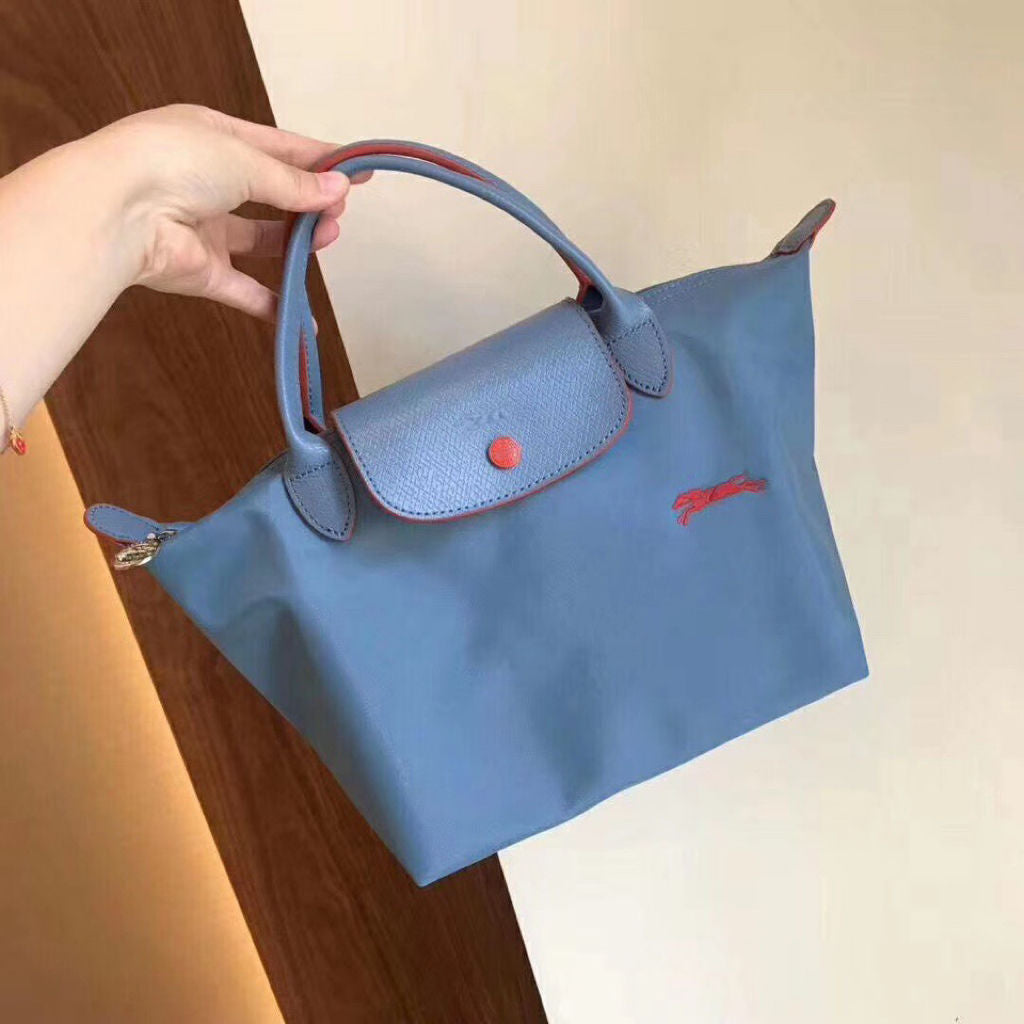 Women's Nylon Dumpling Embroidered Large Capacity Totes Shoulder Bags