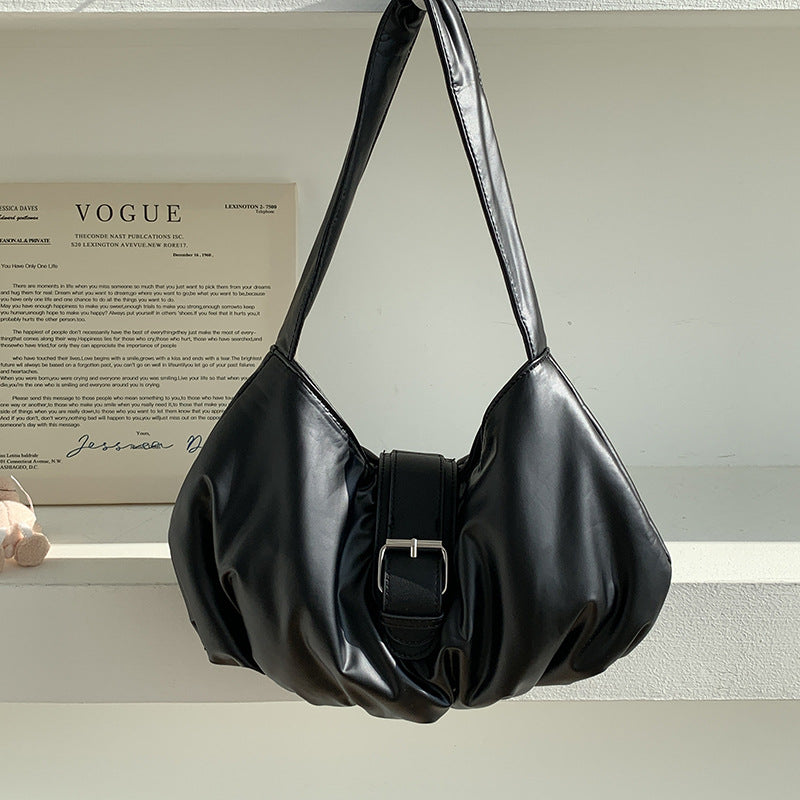 Korean Style Pleated Sier Cotton Filling Bags