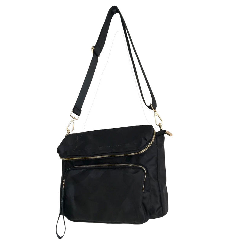 Women's Korean Style Flap Nylon Cloth Lightweight Crossbody Bags