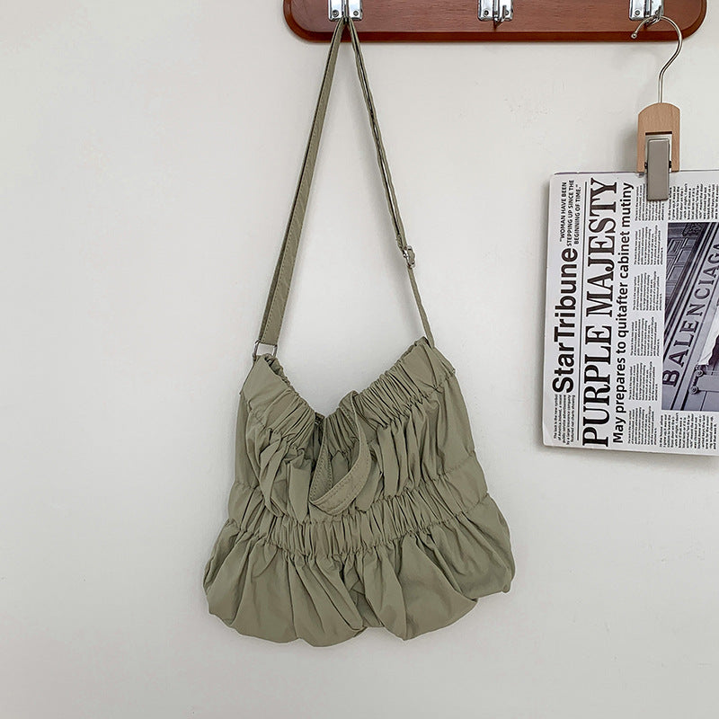 Women's Nylon Summer Versatile Lightweight Large Capacity Shoulder Bags