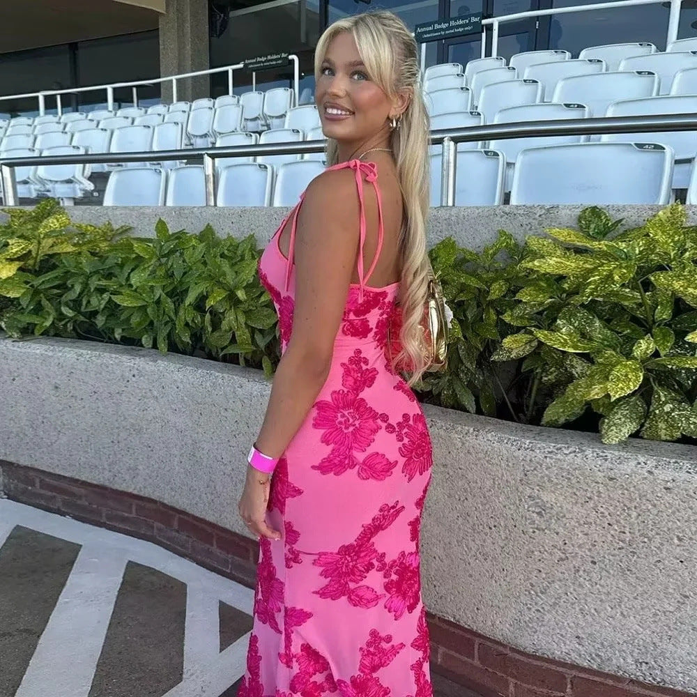 Women's Embroidered Sleeveless Straight Temperament Vacation Dress Dresses