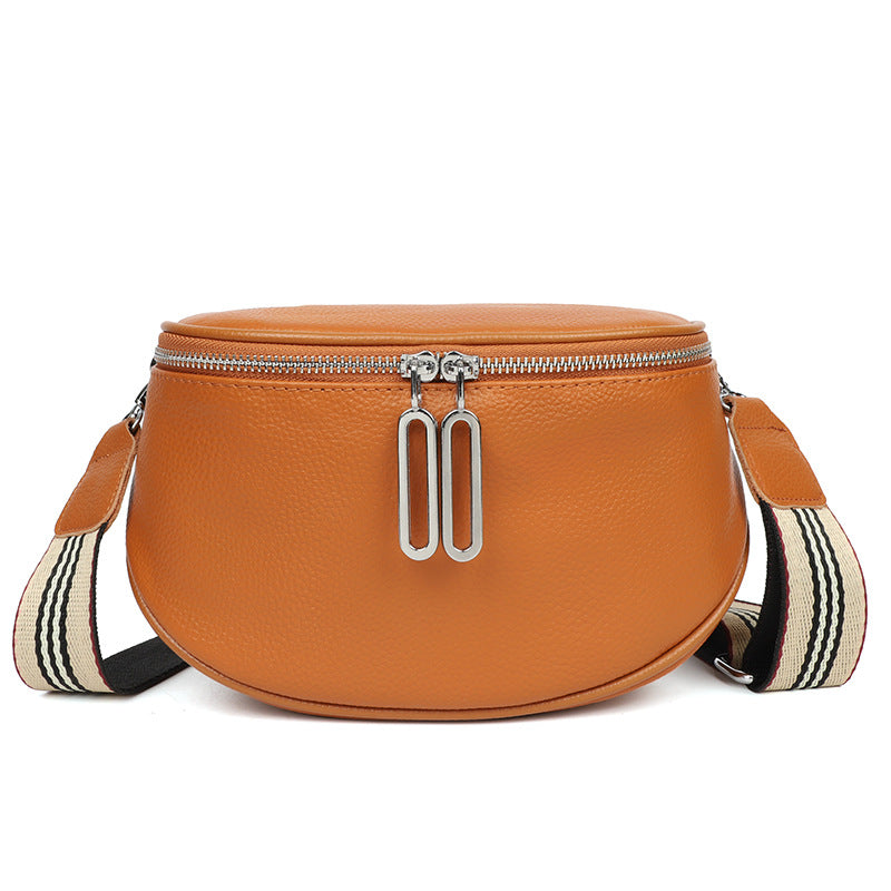 Women's Genuine Leather Trendy Fashion Soft Top Bags