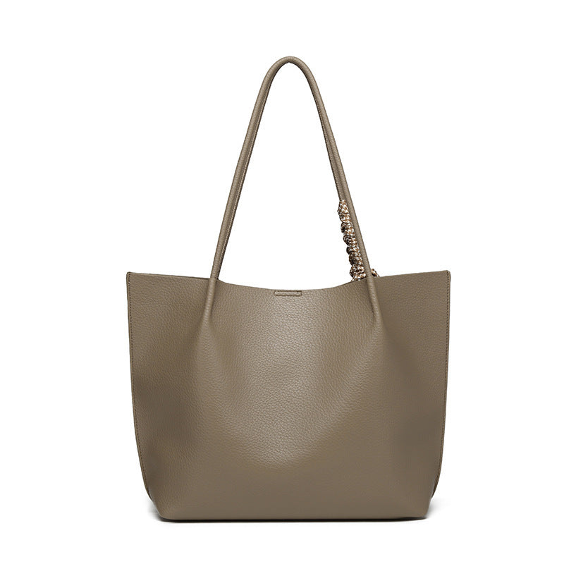 Women's Large Capacity Underarm Korean High-grade Silk Shoulder Bags