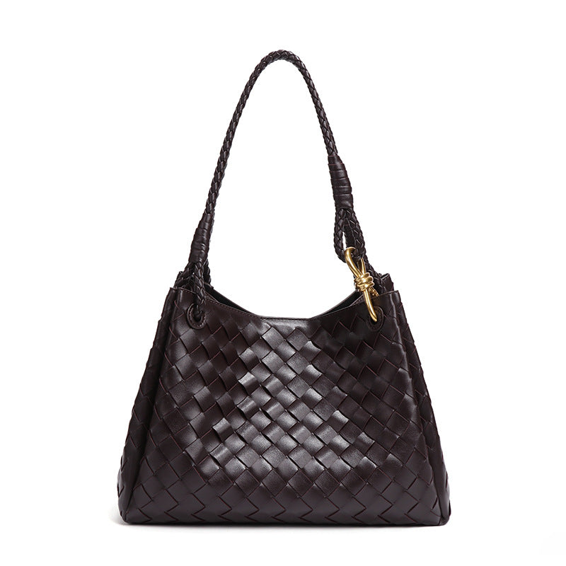 Woven Parachute Large Capacity Commuter Open Handbags