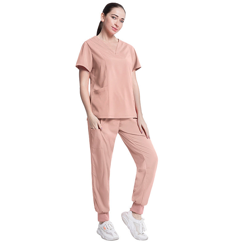Salon Dental Operating Elastic Thin Hand Uniform