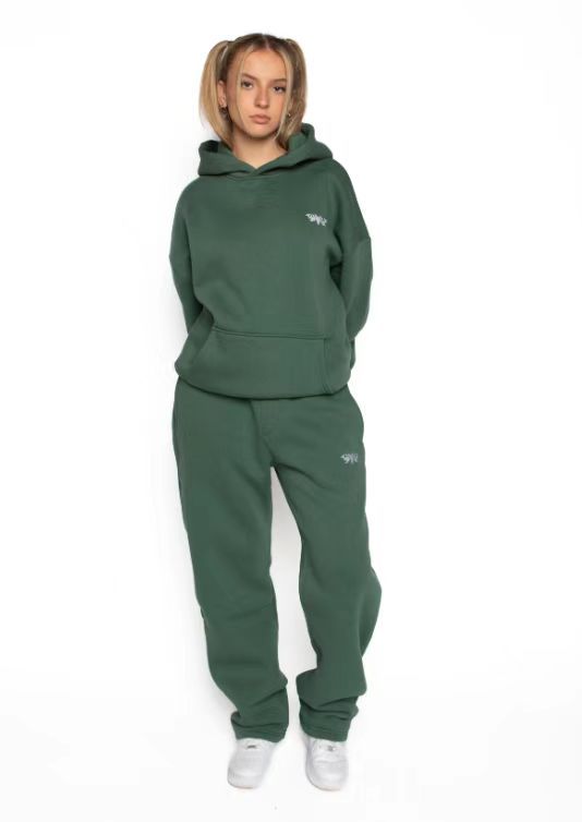 Women's & Men's & Simple Solid Color Personalized Embroidered Fashionable Sweaters