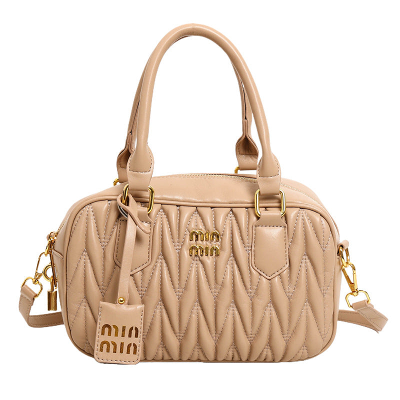 Women's Portable Bowling High-grade Simple Fashion Trendy Shoulder Bags