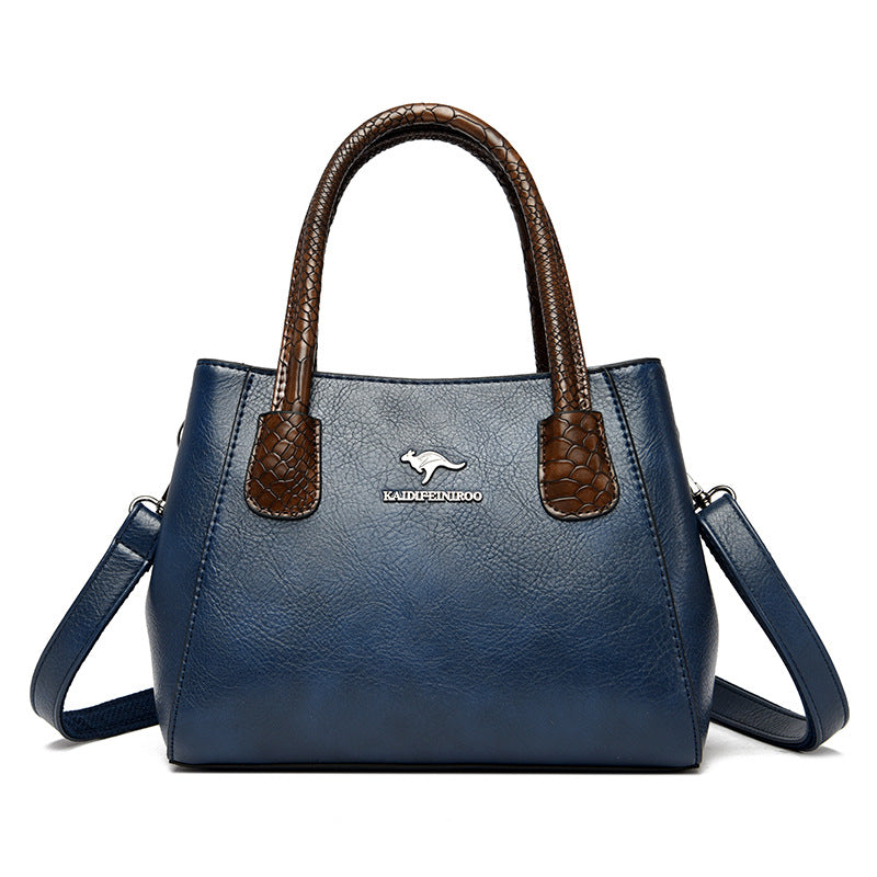 Women's Fashion Female Elegant Hand Holding Big Handbags