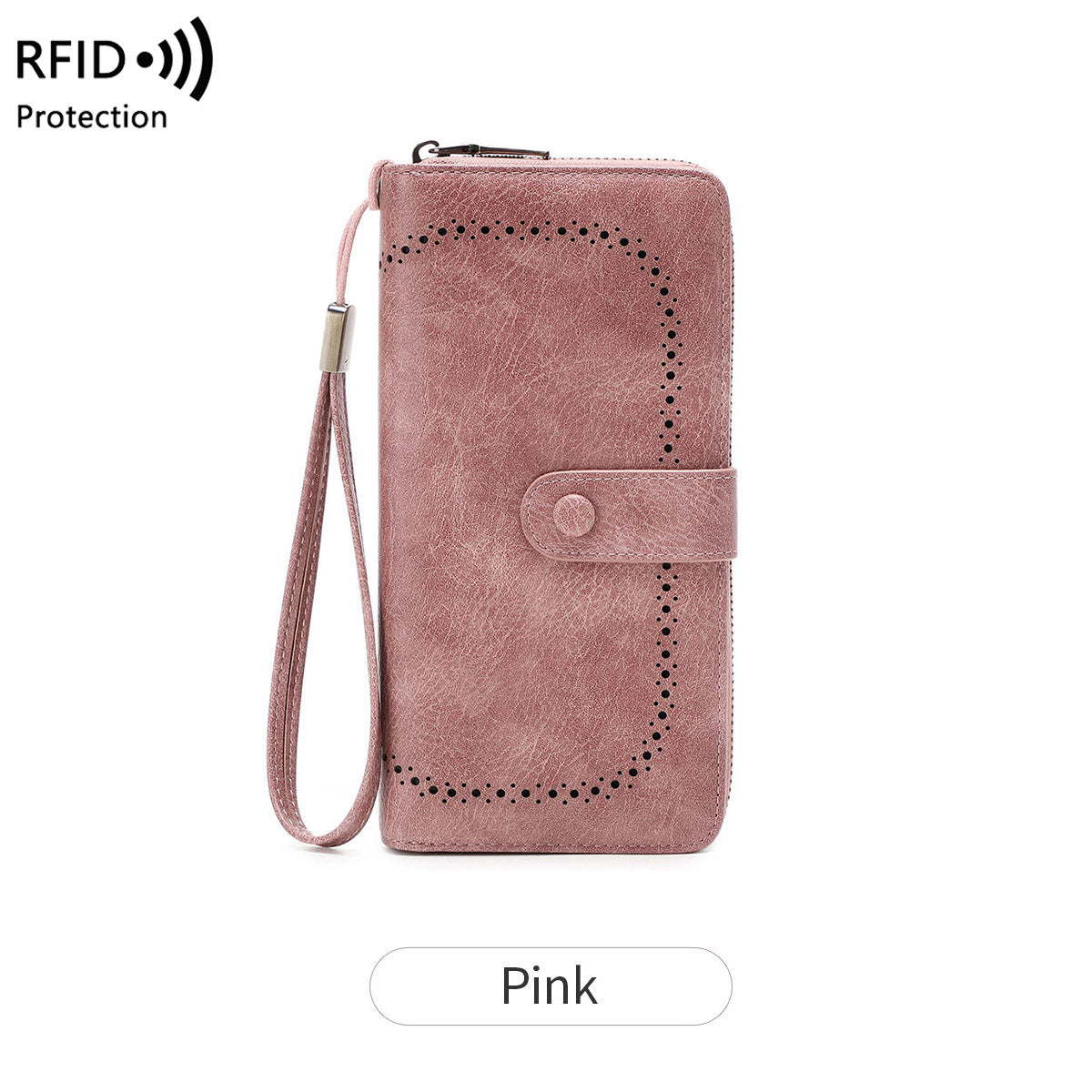 Women's Hollow Out Expanding Retro Large Capacity Ladies Wallet