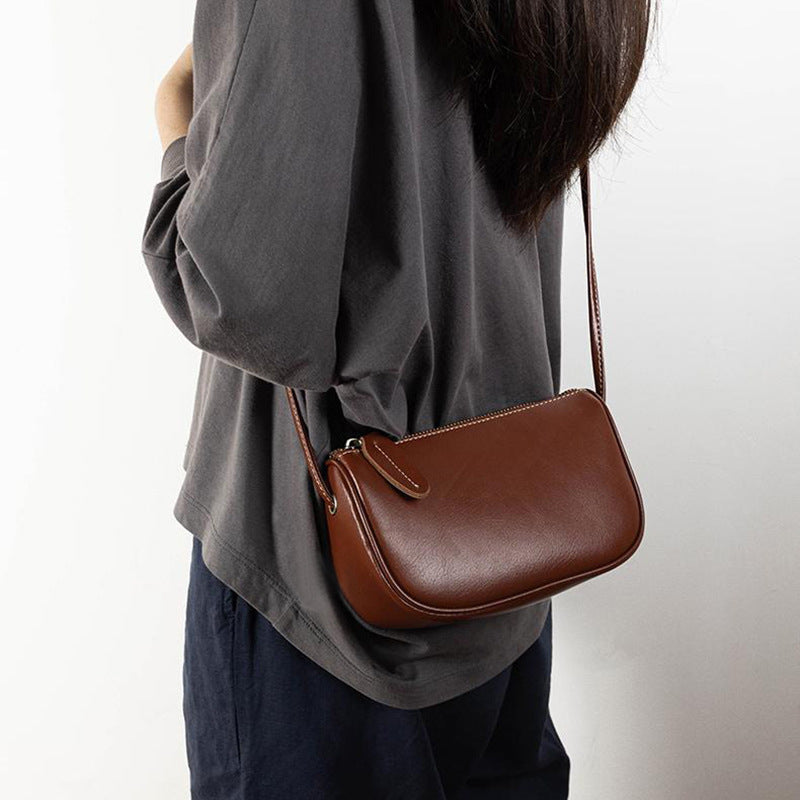 Women's Genuine Leather Fashion High-grade Western Style Crossbody Bags