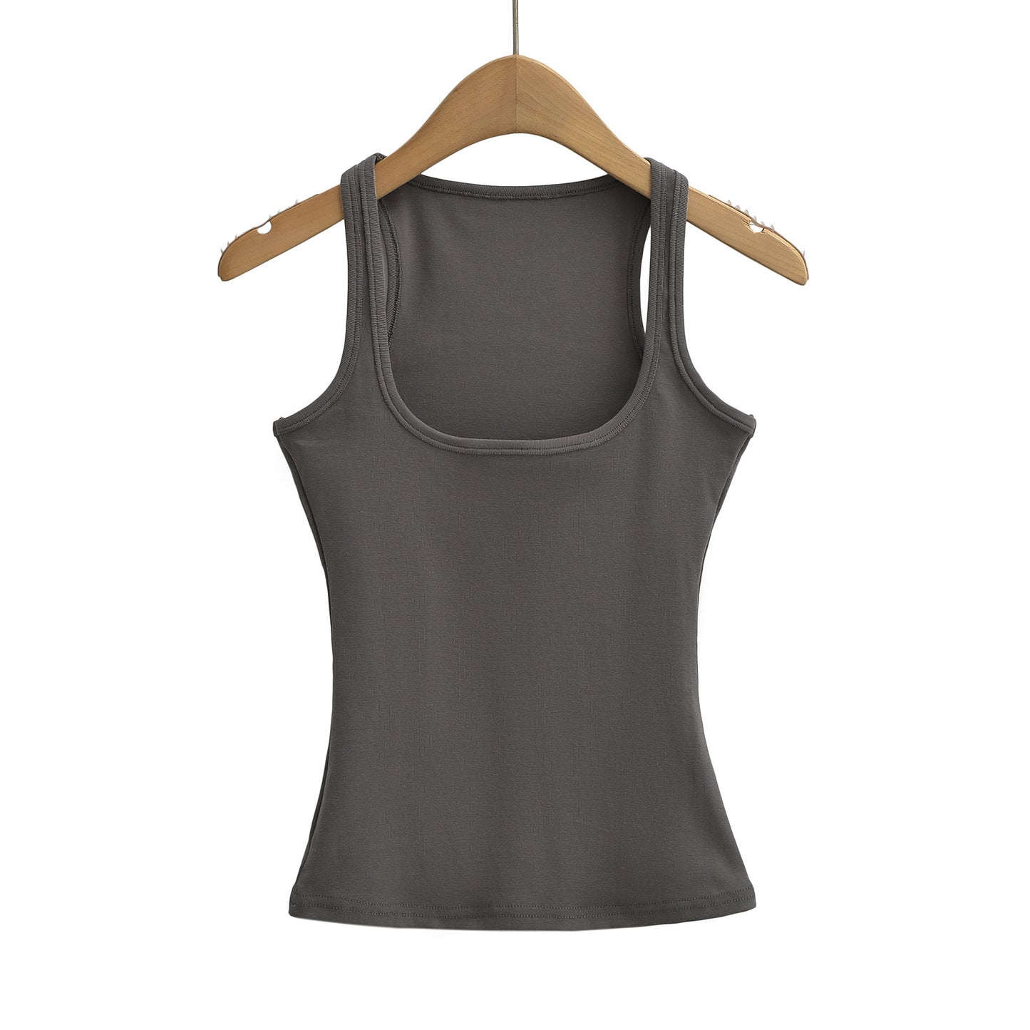 Women's Collar Solid Color Bottoming Summer Outer Wear Tops
