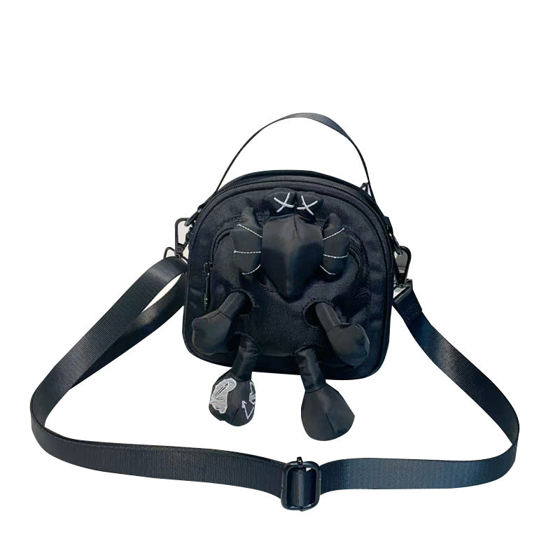 Fashion Pouches Waterproof Oxford Cloth Cute Doll Crossbody Bags