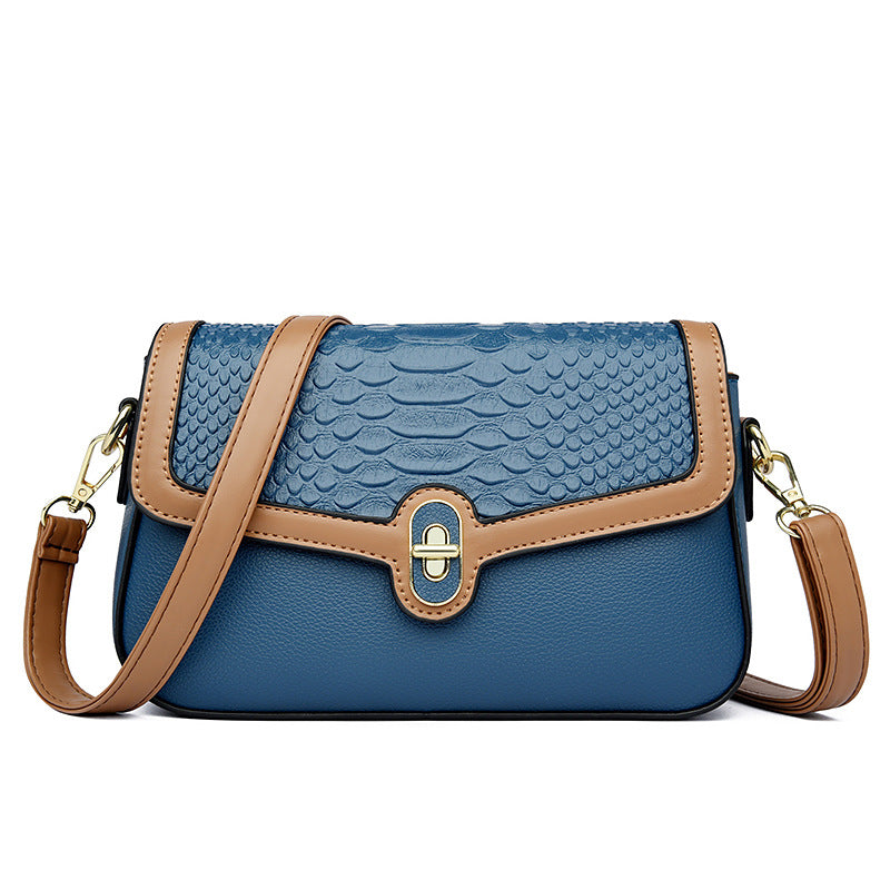 Women's Pretty High-grade Underarm Crocodile Pattern Shoulder Bags